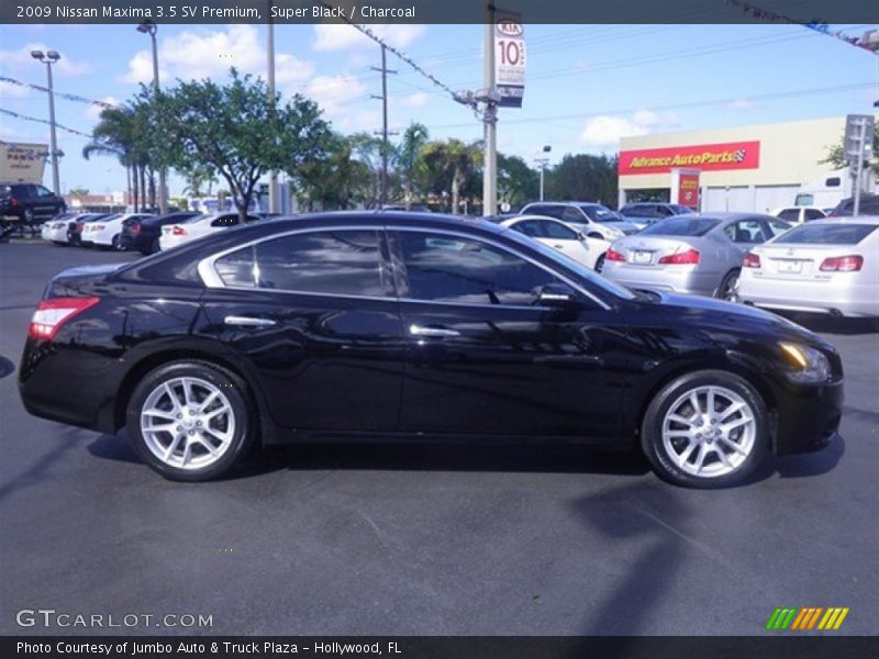 Super Black / Charcoal 2009 Nissan Maxima 3.5 SV Premium