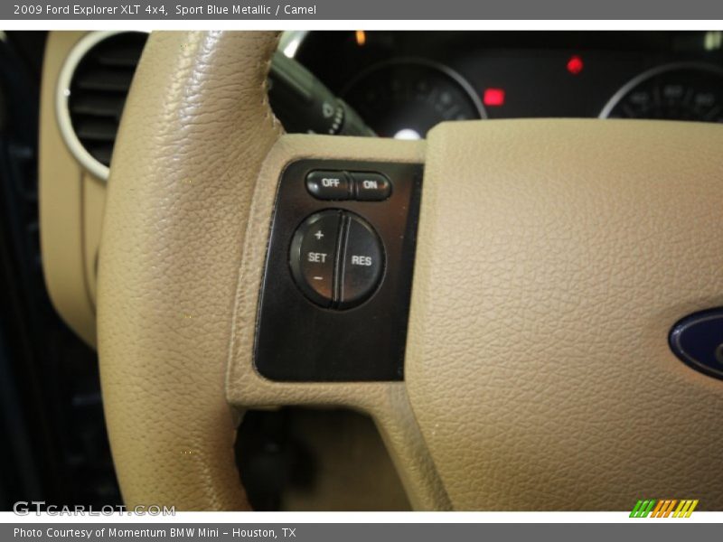 Sport Blue Metallic / Camel 2009 Ford Explorer XLT 4x4