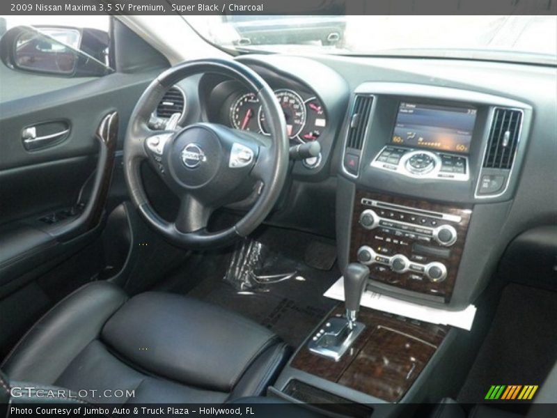 Super Black / Charcoal 2009 Nissan Maxima 3.5 SV Premium