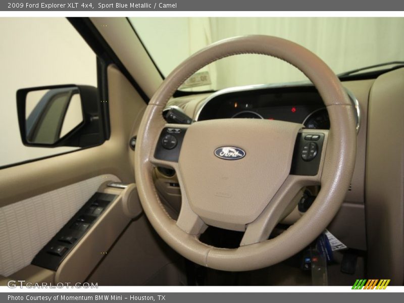 Sport Blue Metallic / Camel 2009 Ford Explorer XLT 4x4