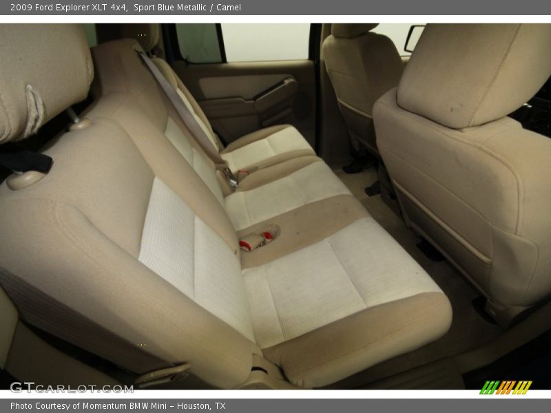 Sport Blue Metallic / Camel 2009 Ford Explorer XLT 4x4