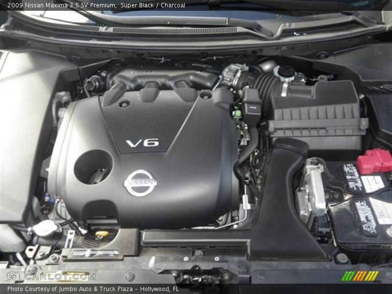 Super Black / Charcoal 2009 Nissan Maxima 3.5 SV Premium