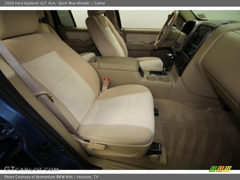 Sport Blue Metallic / Camel 2009 Ford Explorer XLT 4x4