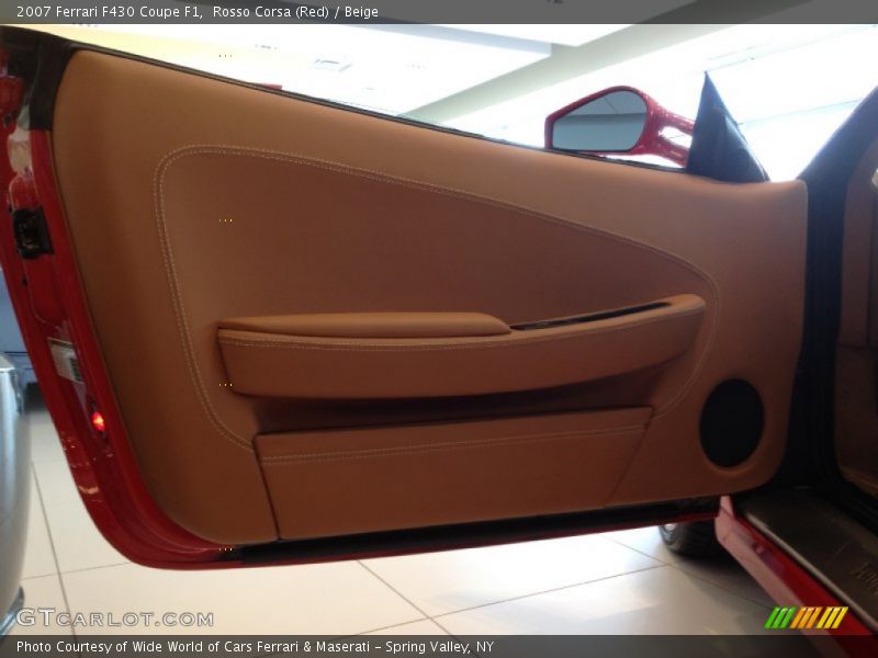 Rosso Corsa (Red) / Beige 2007 Ferrari F430 Coupe F1