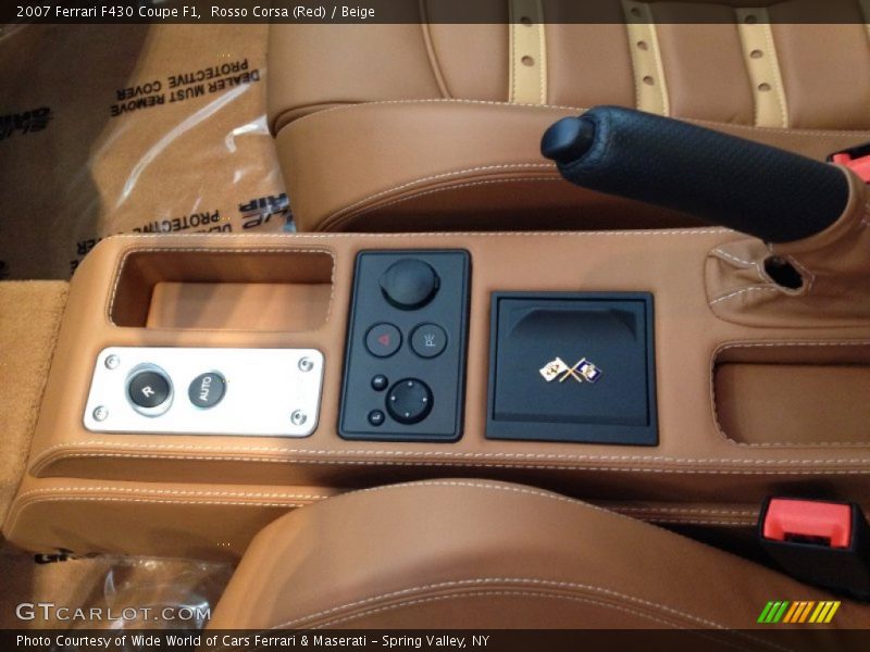 Rosso Corsa (Red) / Beige 2007 Ferrari F430 Coupe F1