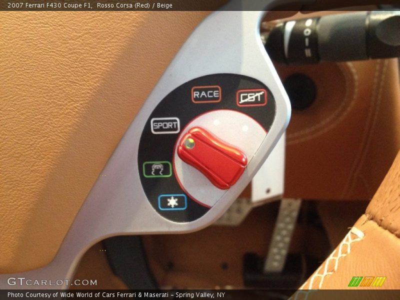 Rosso Corsa (Red) / Beige 2007 Ferrari F430 Coupe F1