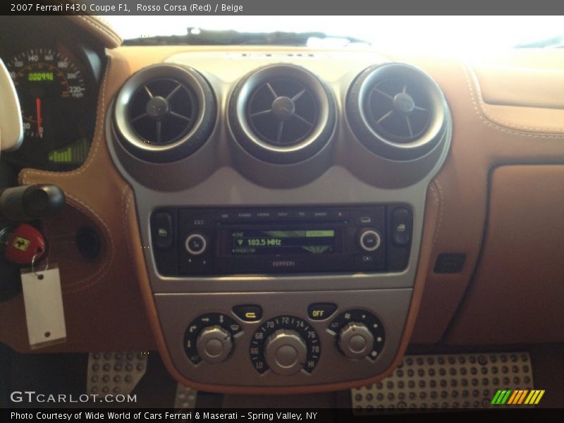Rosso Corsa (Red) / Beige 2007 Ferrari F430 Coupe F1