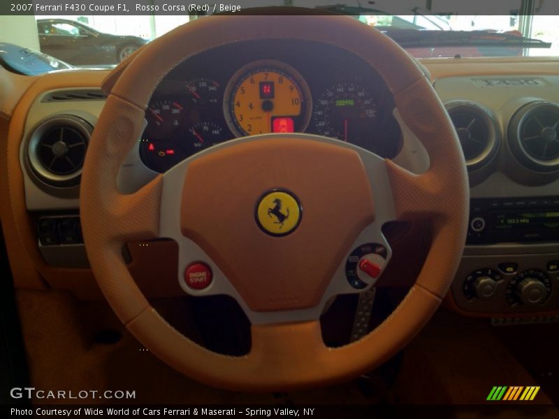 Rosso Corsa (Red) / Beige 2007 Ferrari F430 Coupe F1