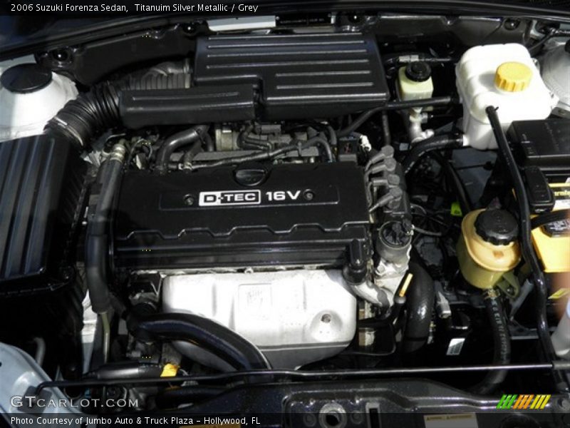 Titanuim Silver Metallic / Grey 2006 Suzuki Forenza Sedan