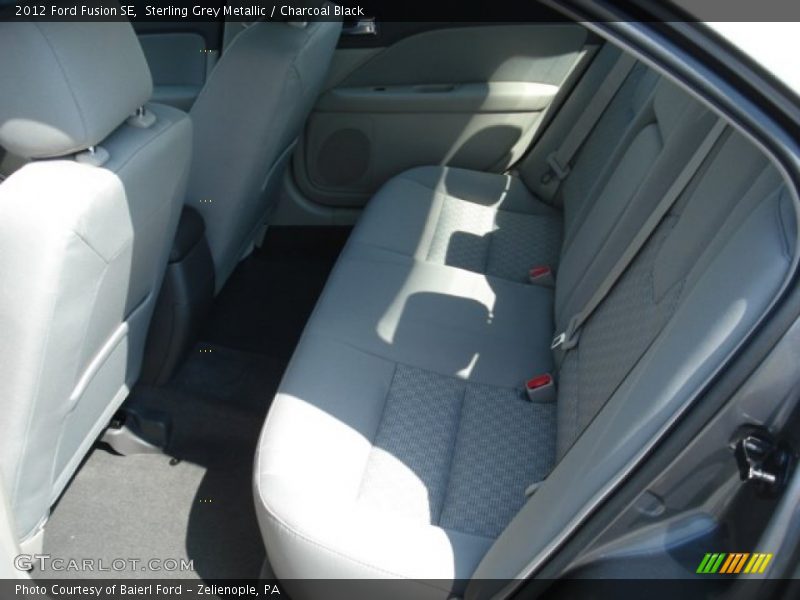 Sterling Grey Metallic / Charcoal Black 2012 Ford Fusion SE