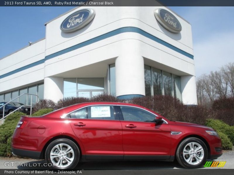  2013 Taurus SEL AWD Ruby Red Metallic