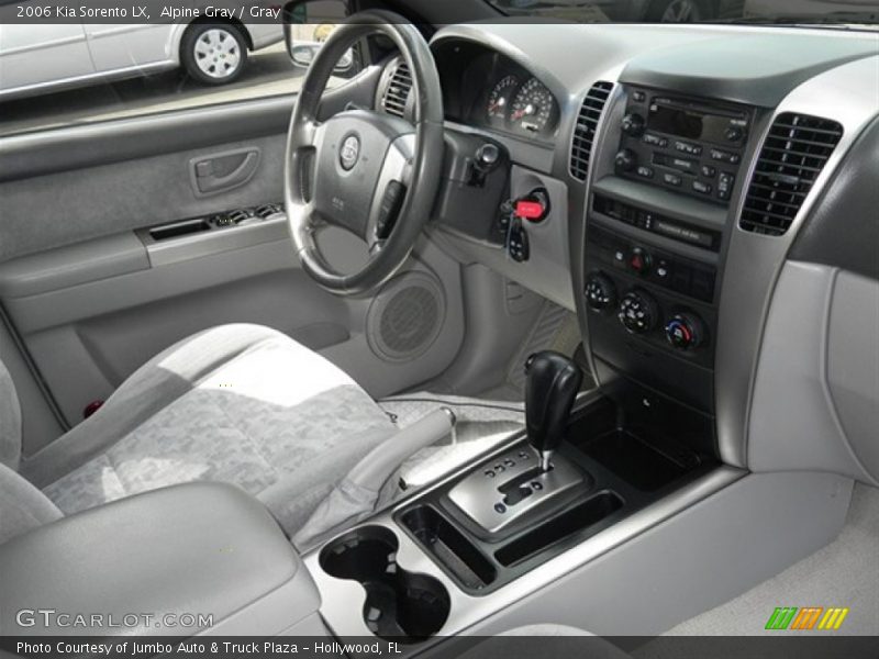 Alpine Gray / Gray 2006 Kia Sorento LX