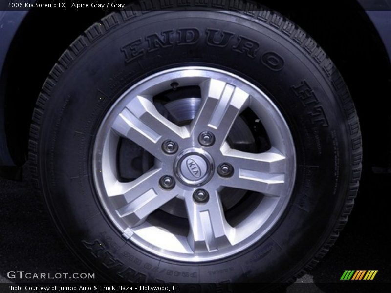 Alpine Gray / Gray 2006 Kia Sorento LX