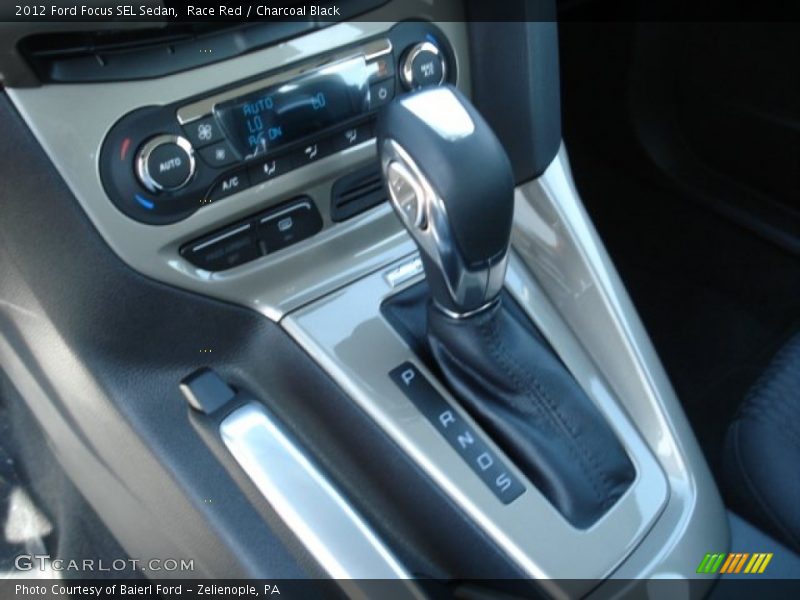 Race Red / Charcoal Black 2012 Ford Focus SEL Sedan