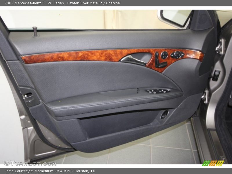 Pewter Silver Metallic / Charcoal 2003 Mercedes-Benz E 320 Sedan