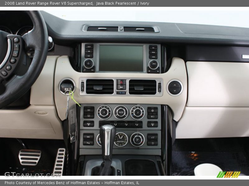 Java Black Pearlescent / Ivory 2008 Land Rover Range Rover V8 Supercharged