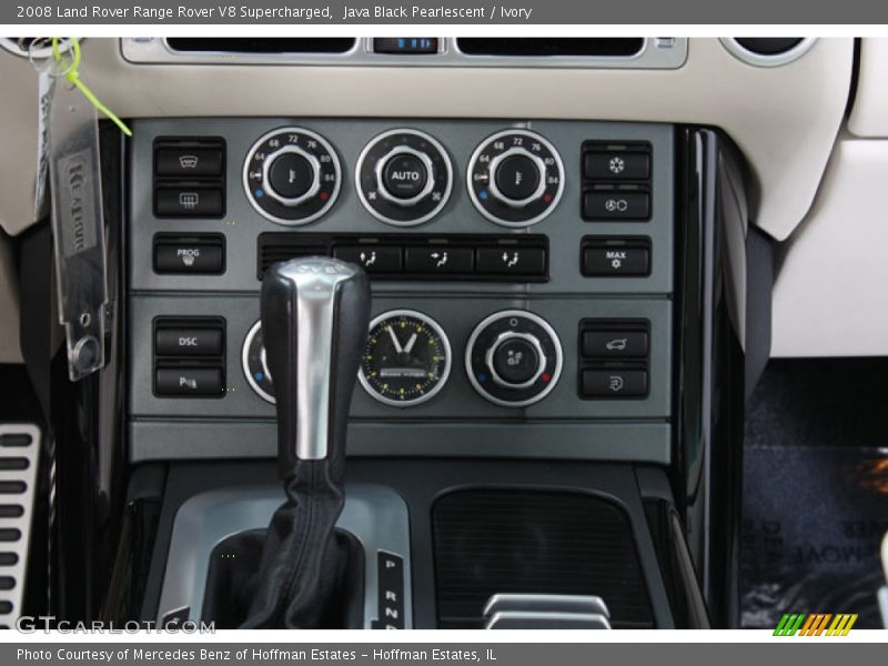 Java Black Pearlescent / Ivory 2008 Land Rover Range Rover V8 Supercharged