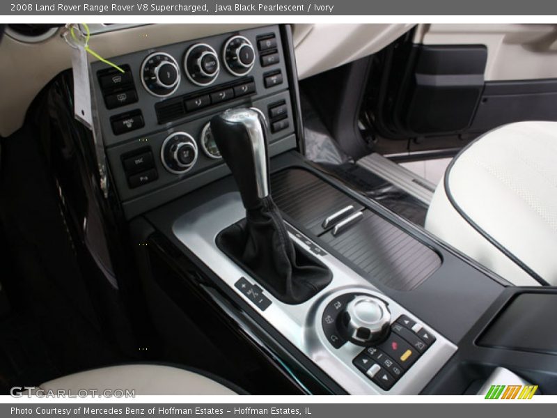 Java Black Pearlescent / Ivory 2008 Land Rover Range Rover V8 Supercharged
