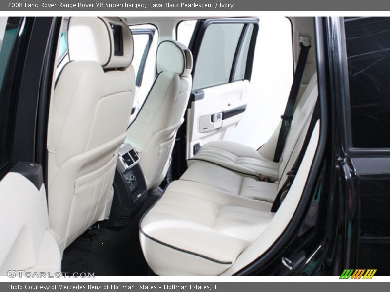 Java Black Pearlescent / Ivory 2008 Land Rover Range Rover V8 Supercharged