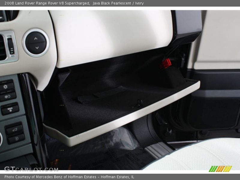 Java Black Pearlescent / Ivory 2008 Land Rover Range Rover V8 Supercharged