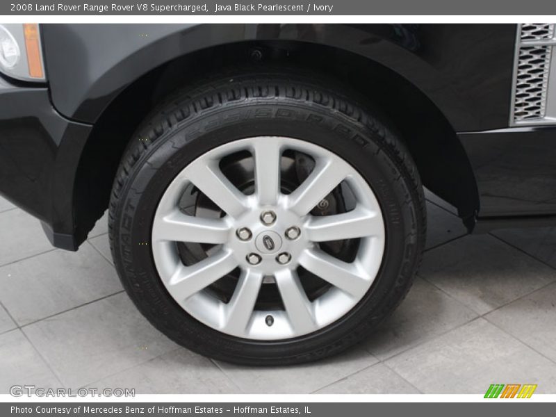 Java Black Pearlescent / Ivory 2008 Land Rover Range Rover V8 Supercharged
