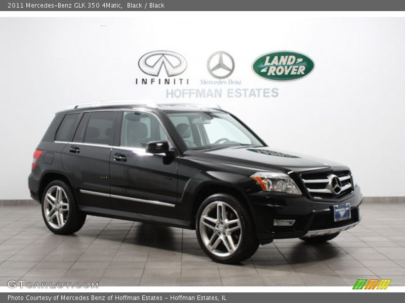 Black / Black 2011 Mercedes-Benz GLK 350 4Matic