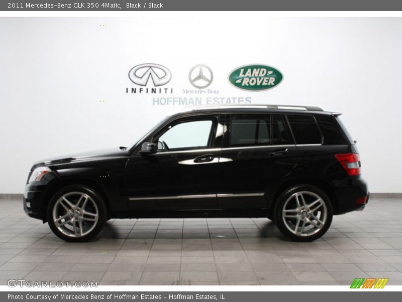 Black / Black 2011 Mercedes-Benz GLK 350 4Matic