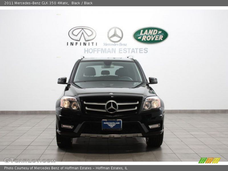 Black / Black 2011 Mercedes-Benz GLK 350 4Matic