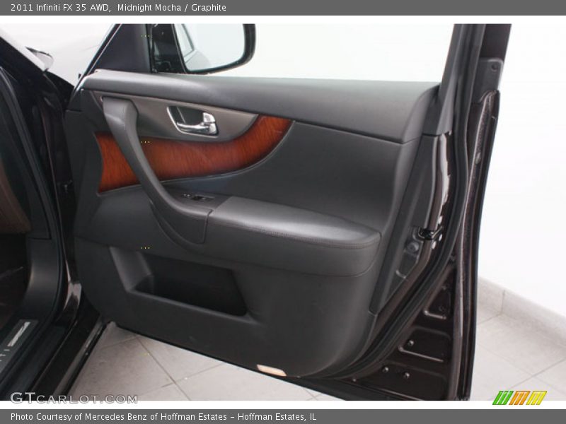 Midnight Mocha / Graphite 2011 Infiniti FX 35 AWD