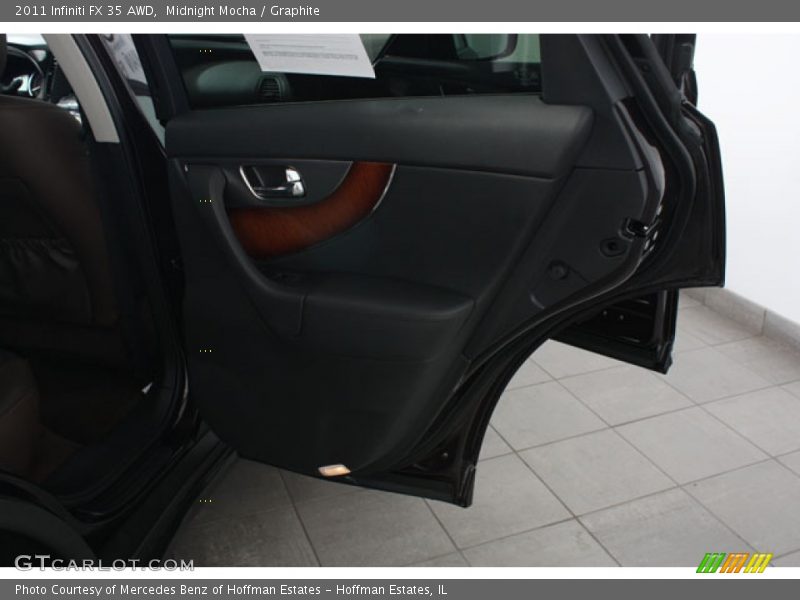 Midnight Mocha / Graphite 2011 Infiniti FX 35 AWD