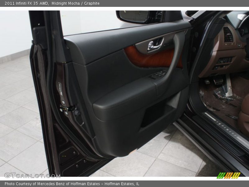 Midnight Mocha / Graphite 2011 Infiniti FX 35 AWD