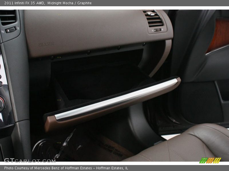 Midnight Mocha / Graphite 2011 Infiniti FX 35 AWD