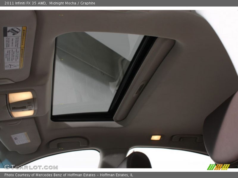 Midnight Mocha / Graphite 2011 Infiniti FX 35 AWD