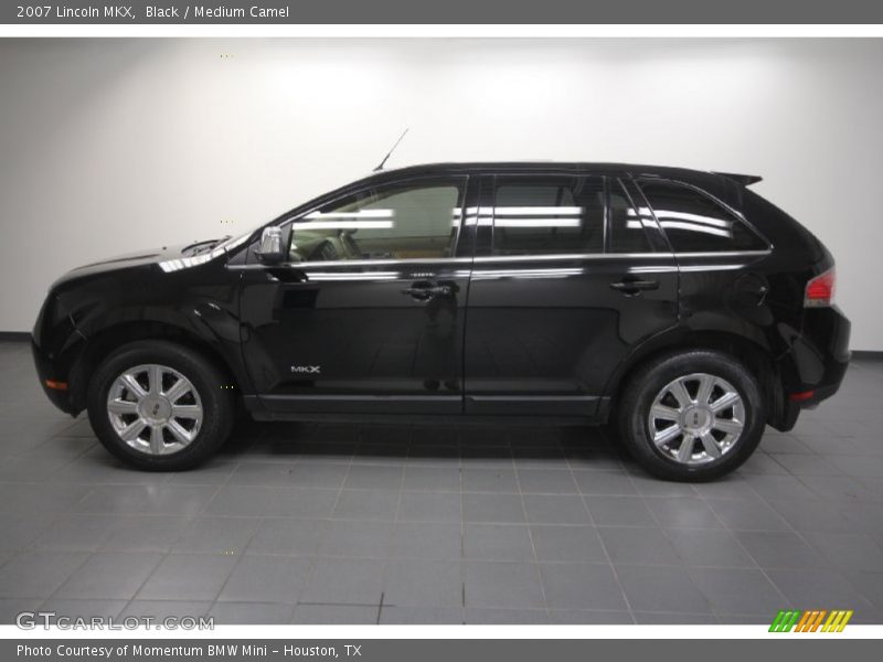 Black / Medium Camel 2007 Lincoln MKX