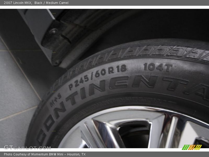 Black / Medium Camel 2007 Lincoln MKX