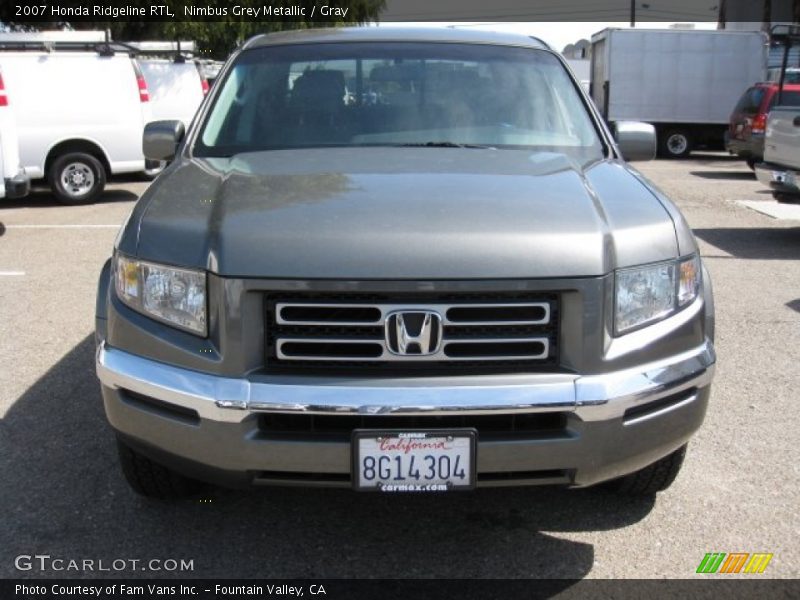 Nimbus Grey Metallic / Gray 2007 Honda Ridgeline RTL