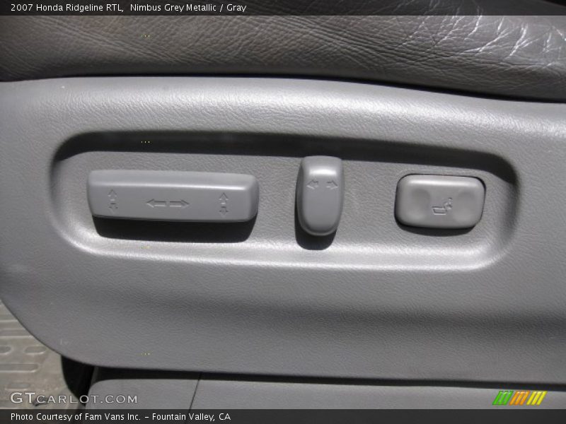 Nimbus Grey Metallic / Gray 2007 Honda Ridgeline RTL