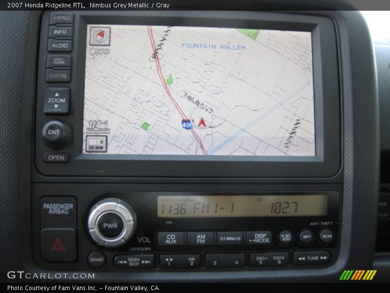 Nimbus Grey Metallic / Gray 2007 Honda Ridgeline RTL