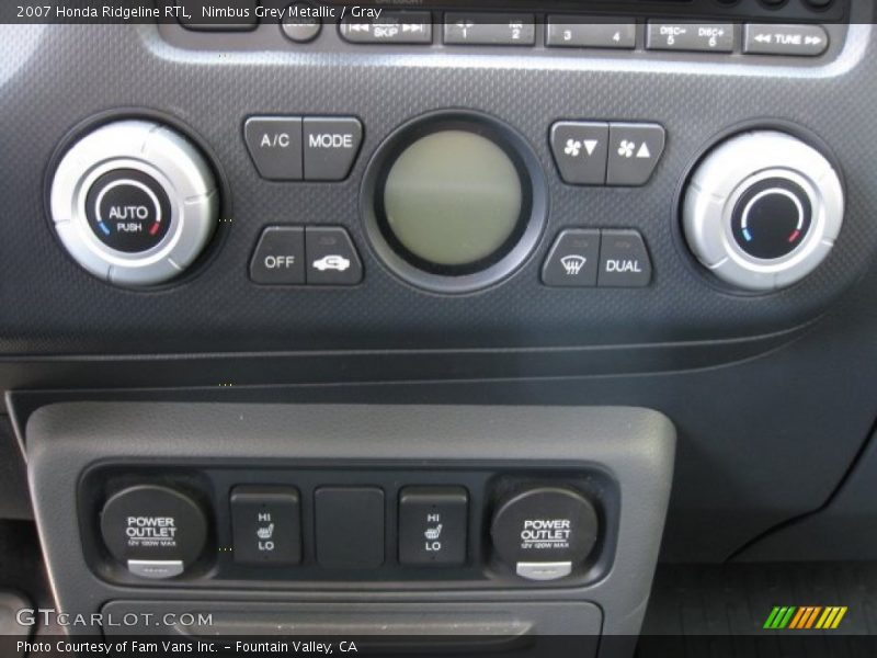 Nimbus Grey Metallic / Gray 2007 Honda Ridgeline RTL