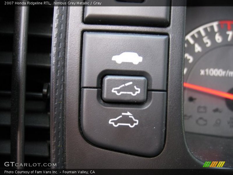 Nimbus Grey Metallic / Gray 2007 Honda Ridgeline RTL