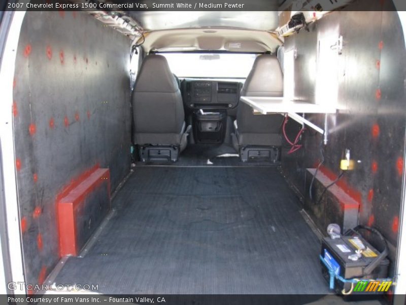 Summit White / Medium Pewter 2007 Chevrolet Express 1500 Commercial Van