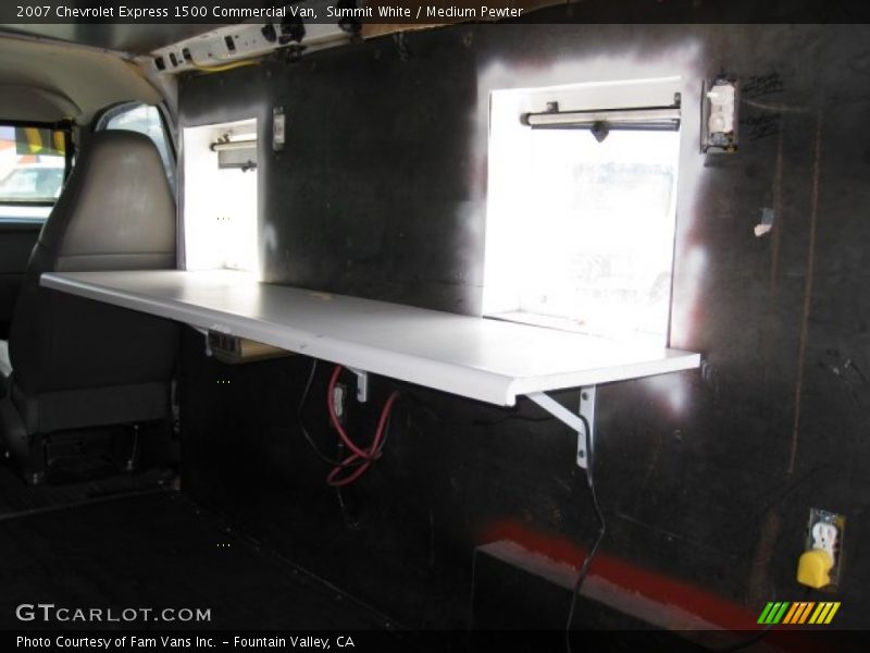 Summit White / Medium Pewter 2007 Chevrolet Express 1500 Commercial Van