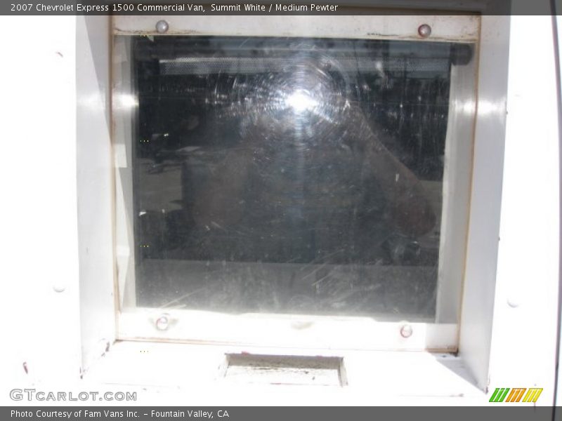 Summit White / Medium Pewter 2007 Chevrolet Express 1500 Commercial Van