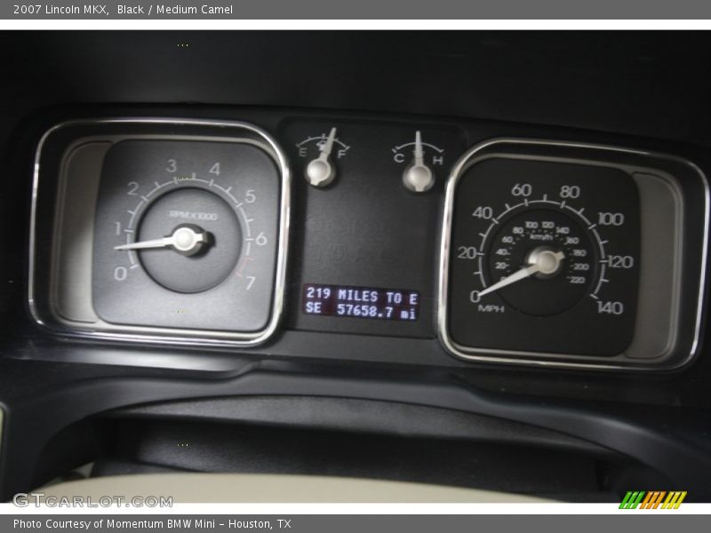 Black / Medium Camel 2007 Lincoln MKX