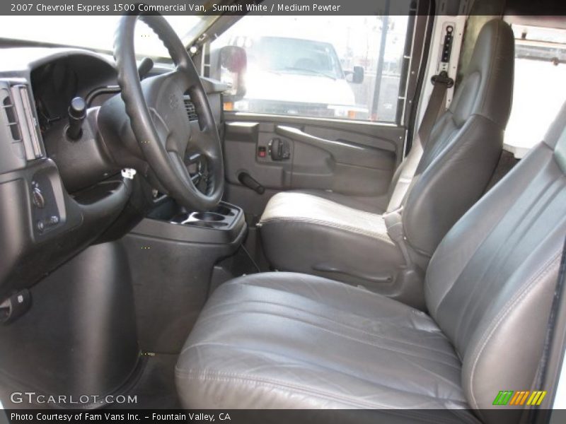 Summit White / Medium Pewter 2007 Chevrolet Express 1500 Commercial Van