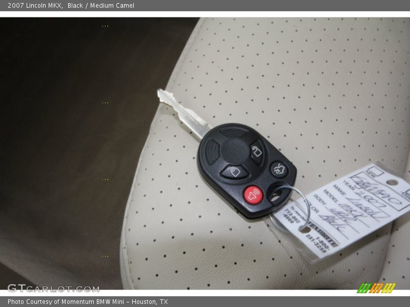 Black / Medium Camel 2007 Lincoln MKX