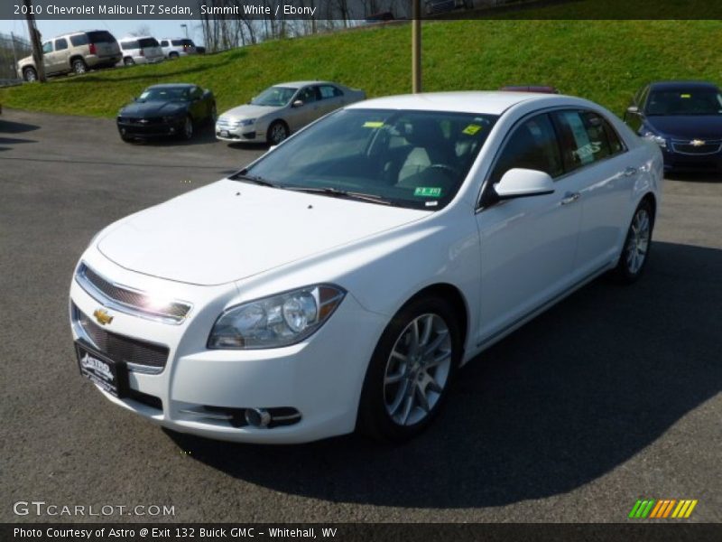 Summit White / Ebony 2010 Chevrolet Malibu LTZ Sedan