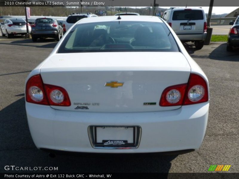 Summit White / Ebony 2010 Chevrolet Malibu LTZ Sedan