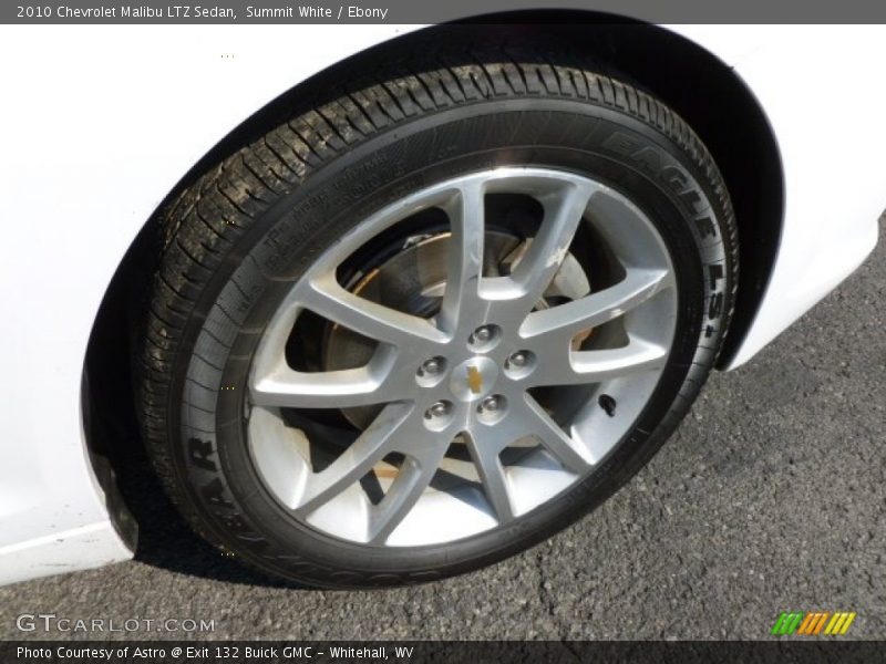Summit White / Ebony 2010 Chevrolet Malibu LTZ Sedan