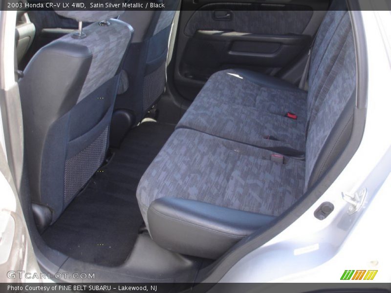 Satin Silver Metallic / Black 2003 Honda CR-V LX 4WD